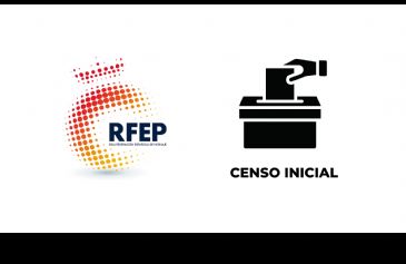 Publicado el censo inicial para las elecciones de la RFEP 2024